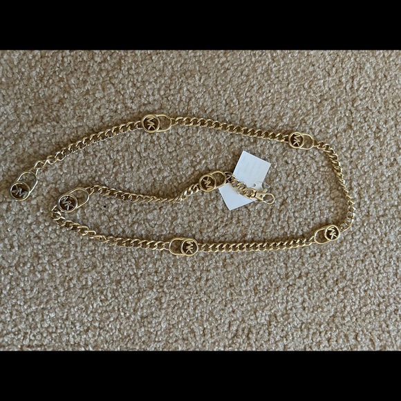 Michael Kors logo chain belt - Picture 2 of 4